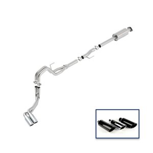 Ford F-150 Performance Exhaust - Ford Racing - Extreme Cat-Back Dual Side Exit - Chrome - `15-`18 Ford F-150 Performance Exhaust - Ford Racing - Extreme Cat-Back Dual Side Exit - Chrome - `15-`18